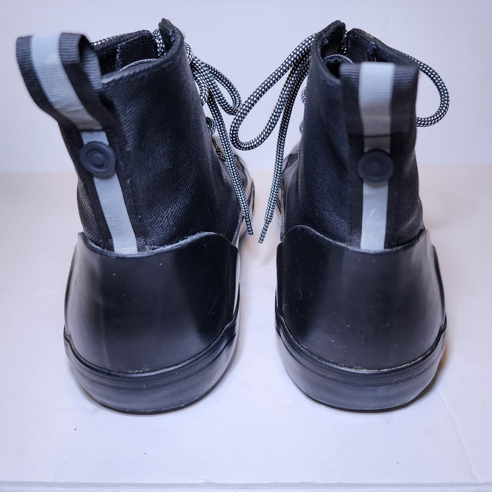 Hunter Black High-Top Women's Shoes - Picture 5 of 9